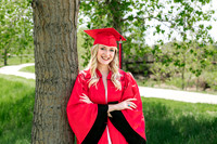 Cap & Gown- Sophia-8350